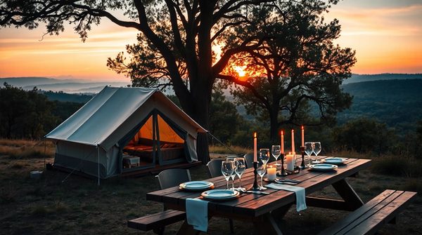 Camping de luxe : découvrez des vacances raffinées en plein air